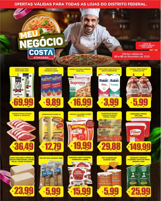 Catálogo Costa Atacadão em Itapevi | Melhores ofertas e descontos | 2025-11-03T00:00:00.000Z - 2025-11-05T00:00:00.000Z
