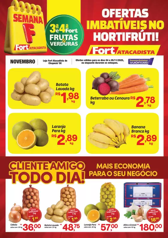 Catálogo Fort Atacadista em Lontras | SC Fort FLV 3 e 4 04 e 05 NOV 25 Chapeco | 2025-11-04T00:00:00.000Z - 2025-11-05T00:00:00.000Z