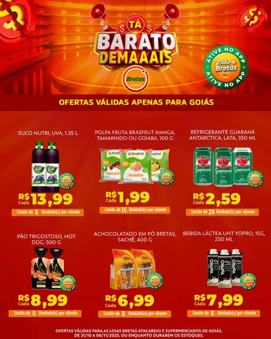 Encarte Bretas Supermercados