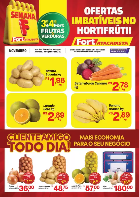 Catálogo Fort Atacadista em Lontras | SC Fort FLV 3 e 4 04 e 05 NOV 25 Demais | 2025-11-04T00:00:00.000Z - 2025-11-05T00:00:00.000Z