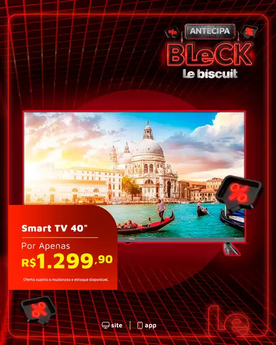 Catálogo Le Biscuit em Xaxim | Melhores ofertas para todos os caçadores de pechinchas | 2025-11-04T00:00:00.000Z - 2025-11-30T00:00:00.000Z