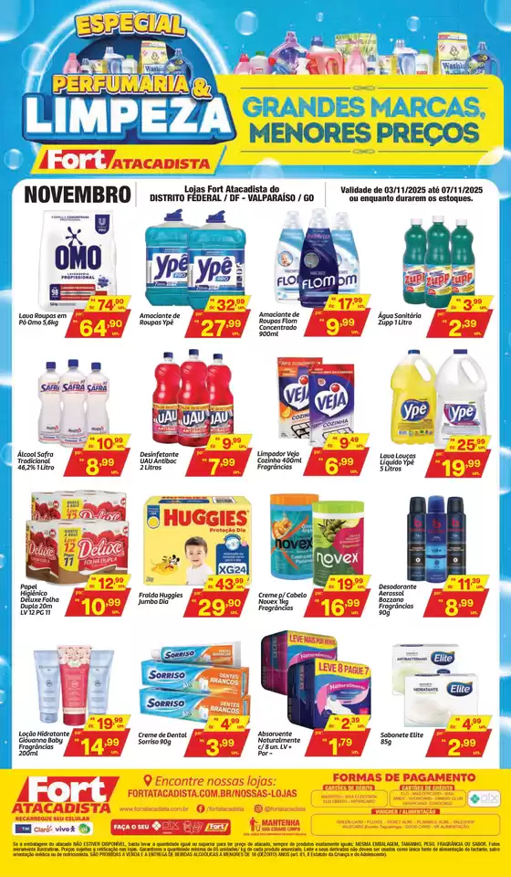 Catálogo Fort Atacadista em Jaraguá do Sul | DF Fort Perfumaria Limpeza 03 a 07 NOV 25 | 2025-11-03T00:00:00.000Z - 2025-11-07T00:00:00.000Z