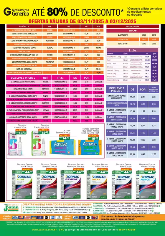 Encarte Supermercados Joanin