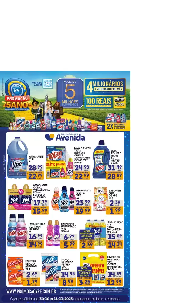 Ofertas exclusivas para nossos clientes