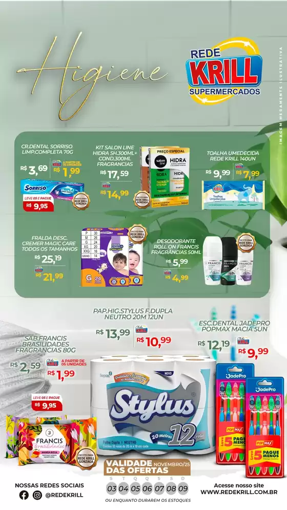 Catálogo Rede Krill em São Paulo | Nossas melhores ofertas para você | 2025-11-03T00:00:00.000Z - 2025-11-09T00:00:00.000Z