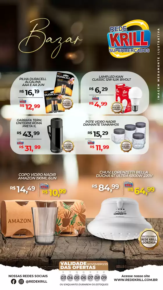 Catálogo Rede Krill em São Paulo | Novas ofertas para descobrir | 2025-11-03T00:00:00.000Z - 2025-11-09T00:00:00.000Z