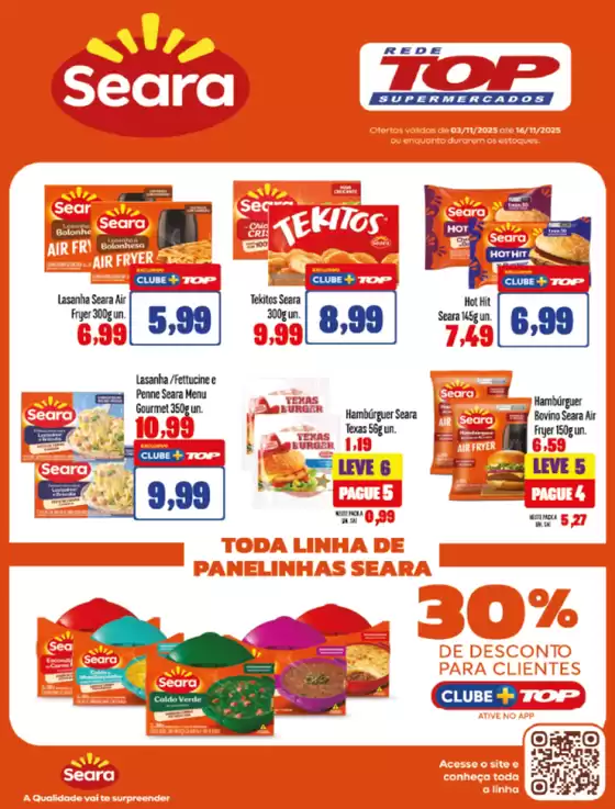 Catálogo Rede Top em Rio dos Cedros | Ofertas especiais atraentes para todos | 2025-11-03T00:00:00.000Z - 2025-11-16T00:00:00.000Z