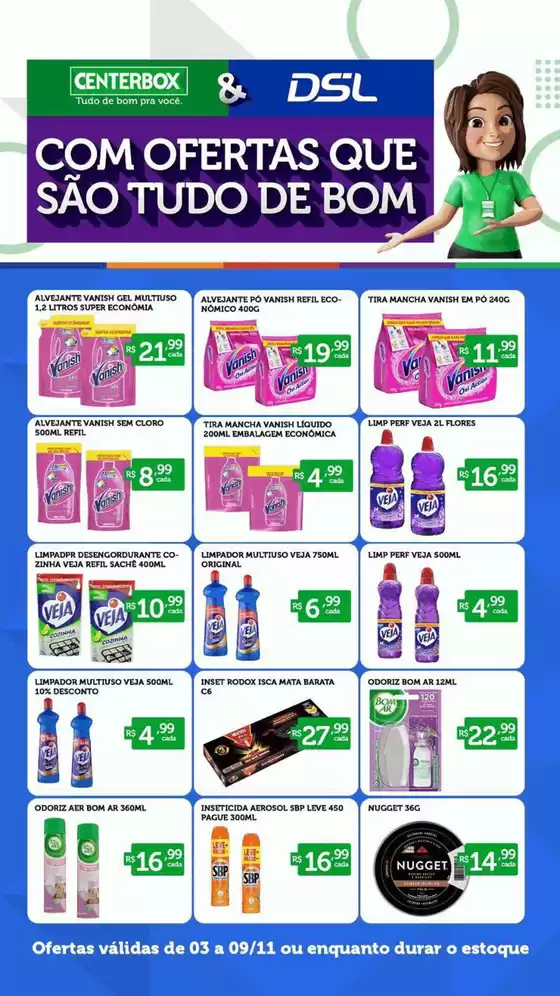 Catálogo CenterBox em Igrejinha | CenterBox Dsl | 2025-03-01T00:00:00.000Z - 2025-11-09T00:00:00.000Z