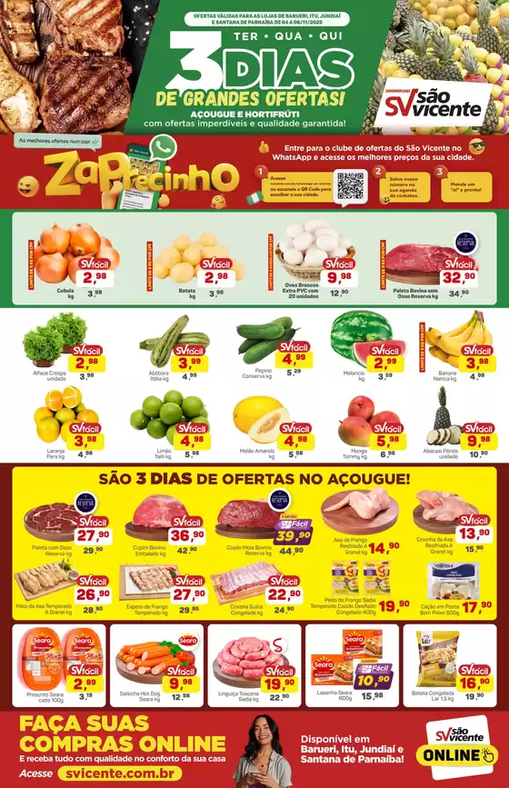 Catálogo Supermercados São Vicente em Novo Hamburgo | Ofertas especiais atraentes para todos | 2025-11-04T00:00:00.000Z - 2025-11-06T00:00:00.000Z