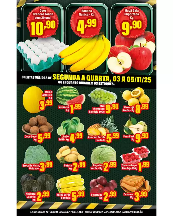 Catálogo CoopBom em Canoas | Hortifruti  | 2025-11-04T00:00:00.000Z - 2025-11-04T00:00:00.000Z