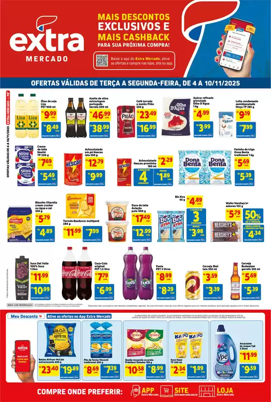 Catálogo Extra em Santa Rita do Pardo | Ofertas para caçadores de pechinchas | 2025-11-04T00:00:00.000Z - 2025-11-10T00:00:00.000Z