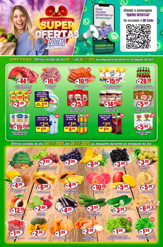 Catálogo Violeta Supermercados em Santo André | Super Ofertas Violeta  | 2025-11-04T00:00:00.000Z - 2025-11-07T00:00:00.000Z