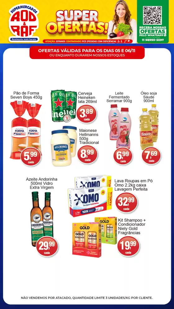 Catálogo Supermercados Rod e Raf em Nilópolis | Super Ofertas  | 2025-11-04T00:00:00.000Z - 2025-11-06T00:00:00.000Z