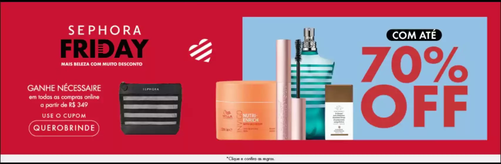 Catálogo Sephora em Parapuã | Sephora friday ! | 2025-11-05T00:00:00.000Z - 2025-11-22T00:00:00.000Z