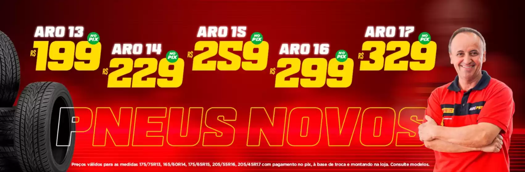 Catálogo ABC Pneus em Itabira | Pneus Novos  | 2025-11-05T00:00:00.000Z - 2025-12-05T00:00:00.000Z