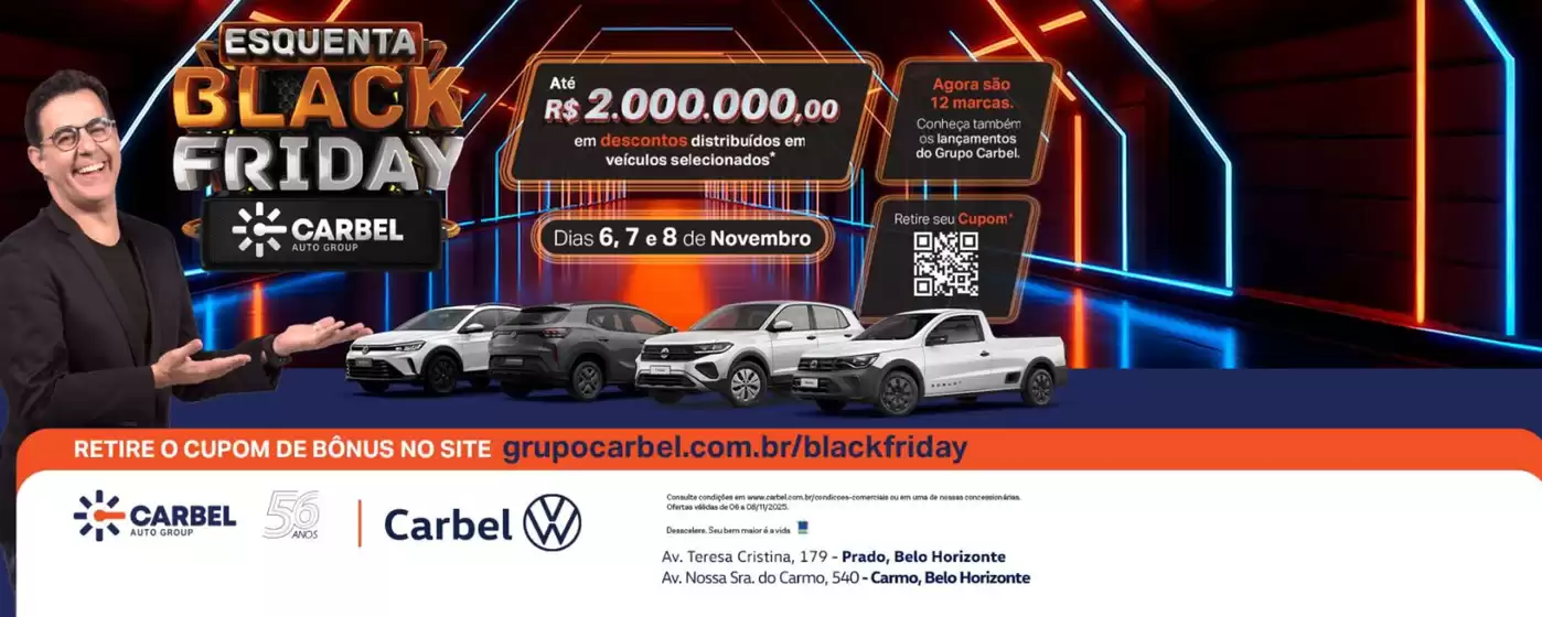 Catálogo Carbel em Itabira | Esquenta Black Friday  | 2025-11-05T00:00:00.000Z - 2025-11-08T00:00:00.000Z
