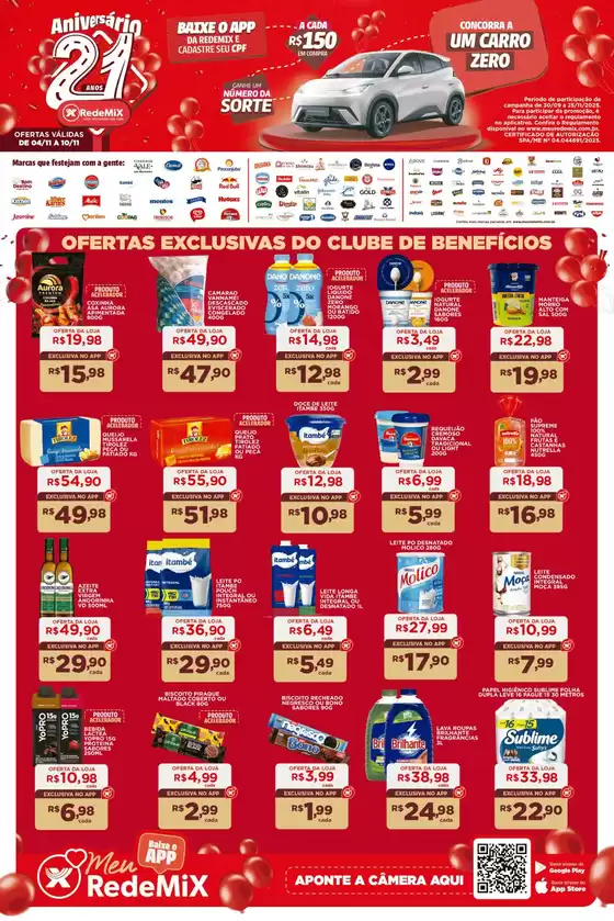 Catálogo Rede Mix em Alvorada | Aniversàrio RedeMix | 2025-11-05T00:00:00.000Z - 2025-11-10T00:00:00.000Z