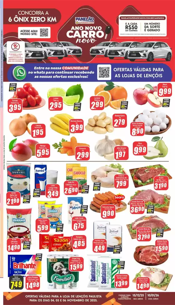 Catálogo Panelão | Melhores ofertas para compradores econômicos | 2025-11-04T00:00:00.000Z - 2025-11-06T00:00:00.000Z