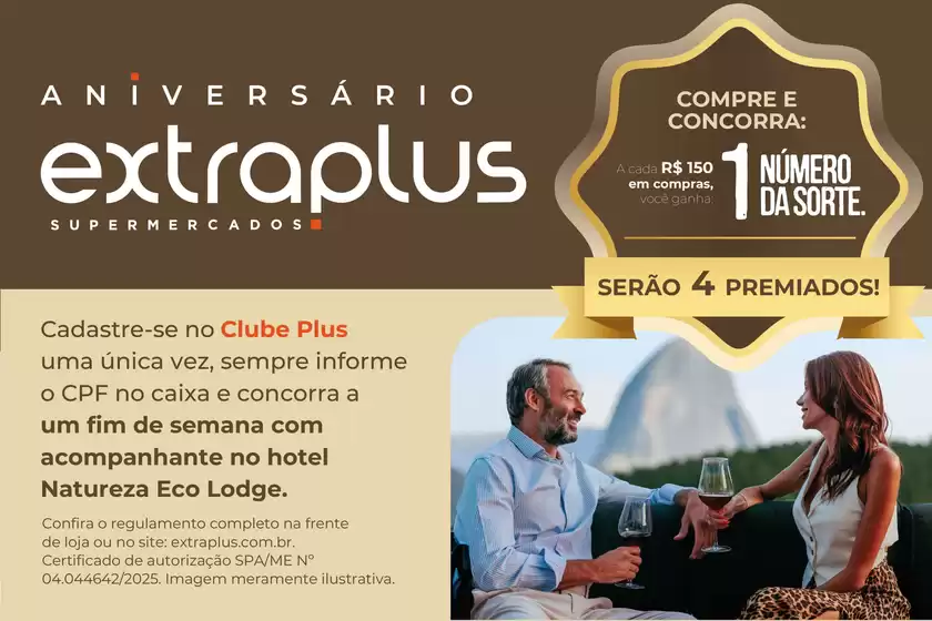 Catálogo Extra Plus em São Paulo | Aniversàrio Extraplus | 2025-11-05T00:00:00.000Z - 2025-11-19T00:00:00.000Z
