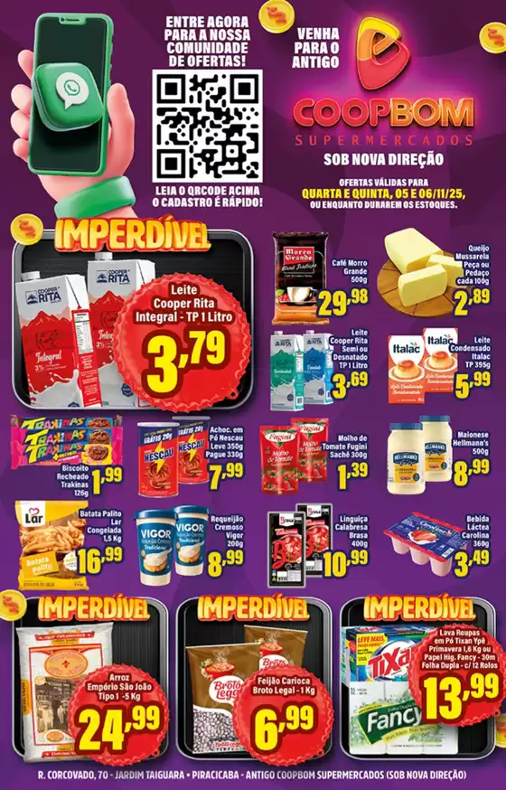 Catálogo CoopBom em São Paulo | Ofertas Imbatível | 2025-11-05T00:00:00.000Z - 2025-11-06T00:00:00.000Z