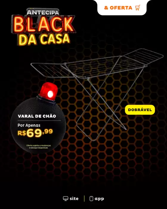 Catálogo Casa e Vídeo em Água Preta | Ótima oferta para caçadores de pechinchas | 2025-11-05T00:00:00.000Z - 2025-11-10T00:00:00.000Z