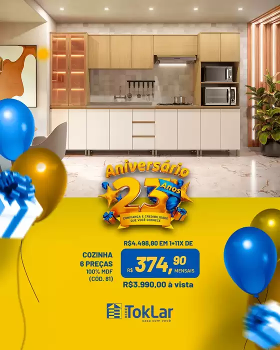 Catálogo Toklar em Iporã do Oeste | Encarte Toklar | 2025-11-05T00:00:00.000Z - 2025-11-10T00:00:00.000Z