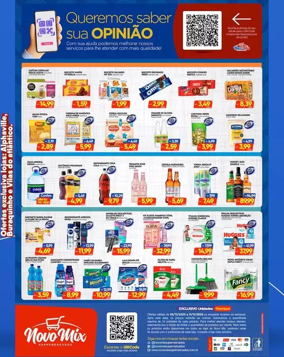 Grandes descontos em produtos selecionados