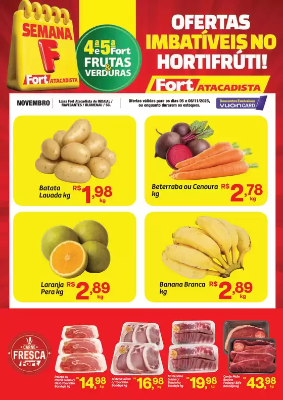 Catálogo Fort Atacadista em Itajaí | Encarte Fort Atacadista | 2025-11-05T00:00:00.000Z - 2025-11-06T00:00:00.000Z