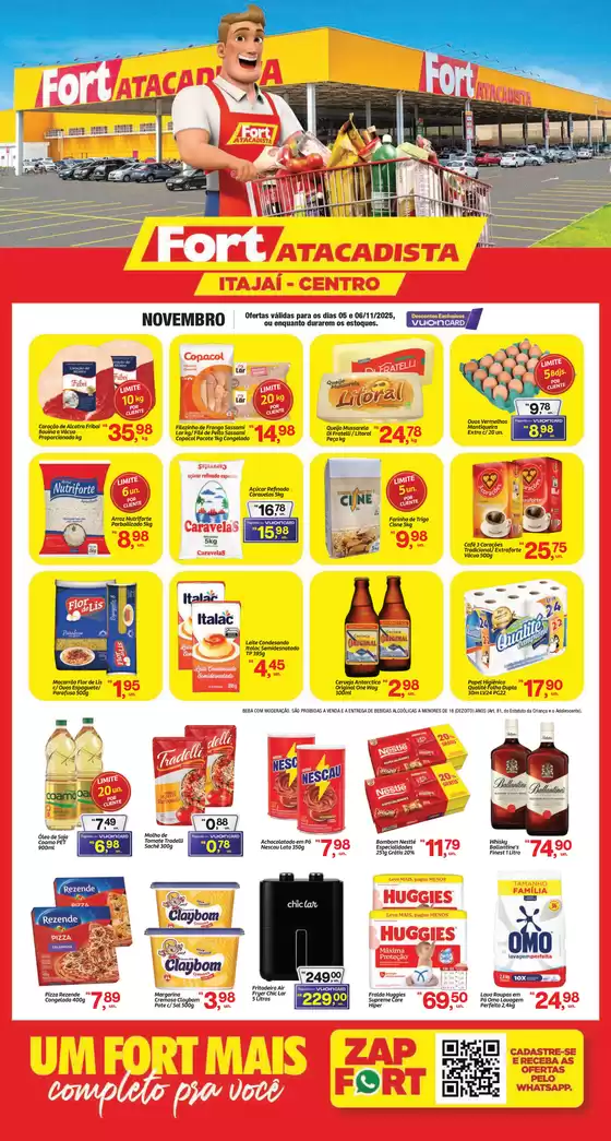 Catálogo Fort Atacadista em Itajaí | Ótima oferta para caçadores de pechinchas | 2025-11-05T00:00:00.000Z - 2025-11-06T00:00:00.000Z