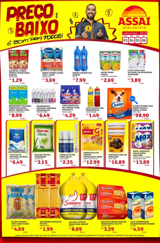 Catálogo Assaí Atacadista em Abel Figueiredo | Melhores ofertas para todos os caçadores de pechinchas | 2025-11-05T00:00:00.000Z - 2025-11-06T00:00:00.000Z
