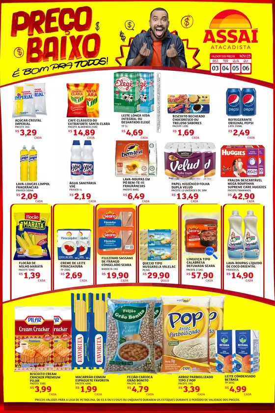 Catálogo Assaí Atacadista em Abel Figueiredo | Ofertas especiais atraentes para todos | 2025-11-05T00:00:00.000Z - 2025-11-06T00:00:00.000Z