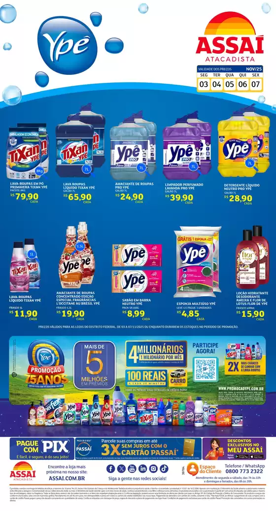 Catálogo Assaí Atacadista em Abel Figueiredo | Ótima oferta para todos os clientes | 2025-11-05T00:00:00.000Z - 2025-11-07T00:00:00.000Z
