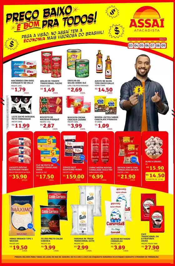Catálogo Assaí Atacadista em Rio de Janeiro | Nossas melhores ofertas para você | 2025-11-05T00:00:00.000Z - 2025-11-09T00:00:00.000Z