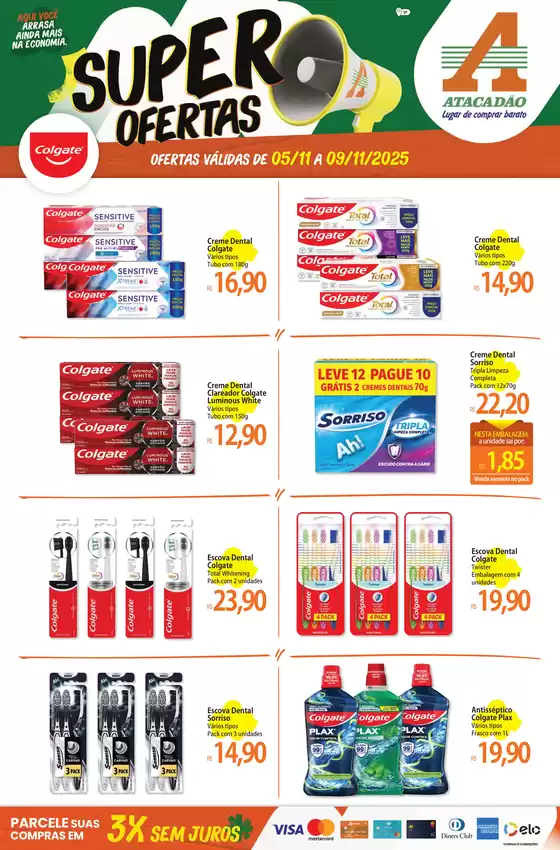 Catálogo Atacadão em Sorocaba | Melhores ofertas e descontos | 2025-11-05T00:00:00.000Z - 2025-11-09T00:00:00.000Z
