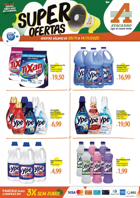 Catálogo Atacadão em Sorocaba | Ofertas exclusivas | 2025-11-05T00:00:00.000Z - 2025-11-14T00:00:00.000Z