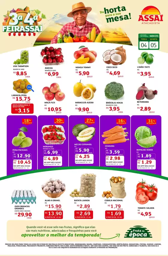 Catálogo Assaí Atacadista em Barueri | Grandes descontos em produtos selecionados | 2025-11-05T00:00:00.000Z - 2025-11-05T00:00:00.000Z