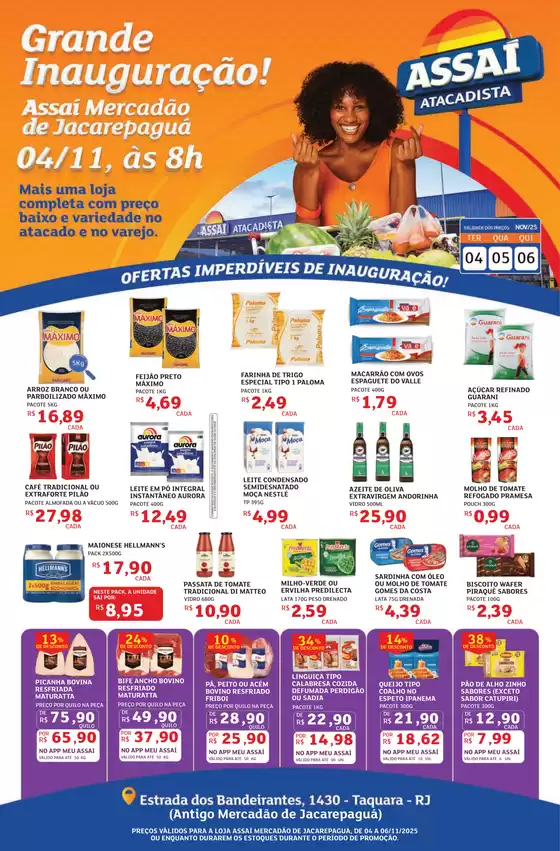 Catálogo Assaí Atacadista em Abel Figueiredo | OFERTAS VÁLIDAS PARA A LOJA MERCADÃO DE JACAREPAGUÁ | 2025-11-05T00:00:00.000Z - 2025-11-06T00:00:00.000Z