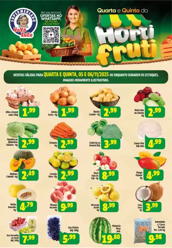 Catálogo Vovó Zuzu em São Paulo | Hortifruti | 2025-11-06T00:00:00.000Z - 2025-11-06T00:00:00.000Z