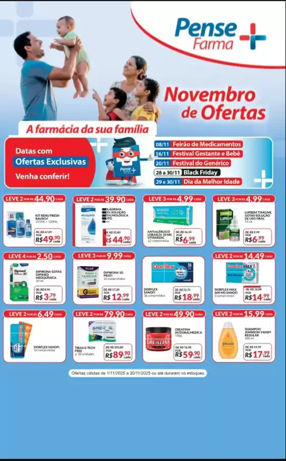 Catálogo Pense Farma em São José do Cedro | Novembro de Ofertas! | 2025-11-06T00:00:00.000Z - 2025-11-30T00:00:00.000Z