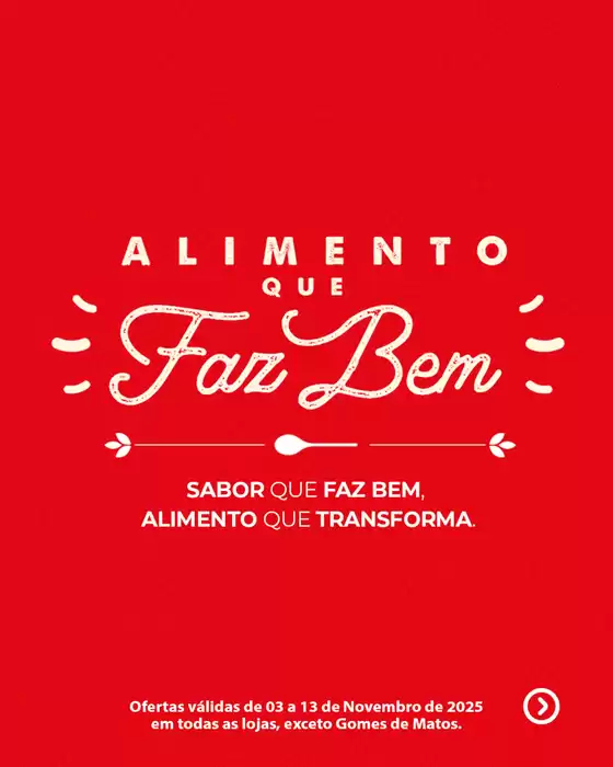 Catálogo Cometa Supermercados em Cotia | Alimento Que Faz Bem | 2025-11-06T00:00:00.000Z - 2025-11-13T00:00:00.000Z