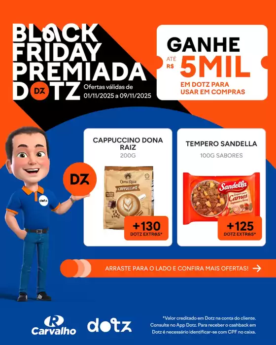 Catálogo R Carvalho Supermercado em Cotia | Ofertas Especial | 2025-11-06T00:00:00.000Z - 2025-11-09T00:00:00.000Z