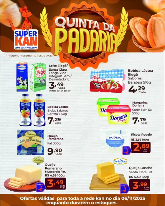 Catálogo Super Kan em Campinas | Quinta Da Padaria | 2025-11-06T00:00:00.000Z - 2025-11-06T00:00:00.000Z