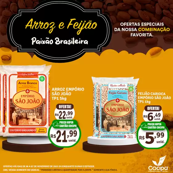 Catálogo Cocipa em Campinas | Pechinchas e ofertas atuais | 2025-11-06T00:00:00.000Z - 2025-11-07T00:00:00.000Z