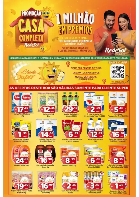 Catálogo Rede Sol em Barreiros | Nossas melhores ofertas para você | 2025-11-05T00:00:00.000Z - 2025-11-11T00:00:00.000Z