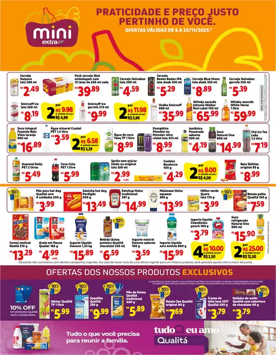 Ofertas exclusivas para nossos clientes