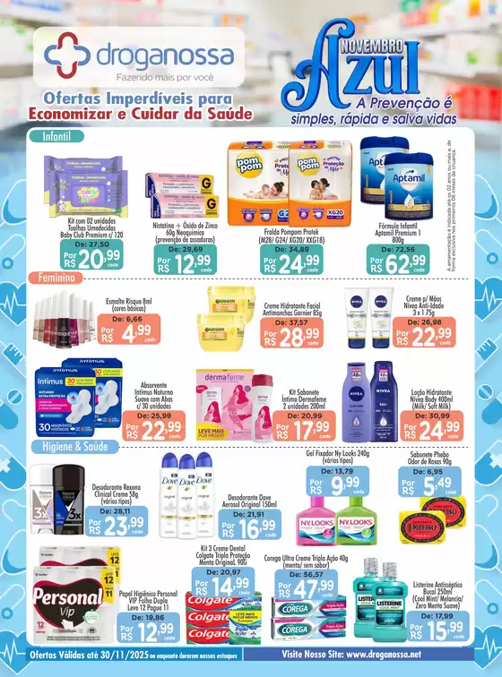 Catálogo Droga Nossa em Montes Claros | Encarte Droga Nossa | 2025-11-06T00:00:00.000Z - 2025-11-30T00:00:00.000Z