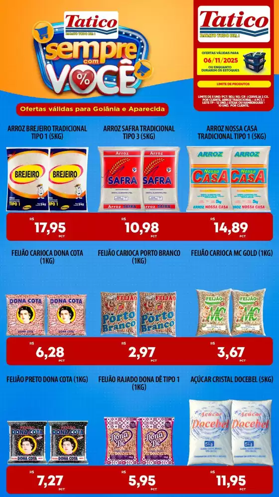 Promoções especiais em andamento