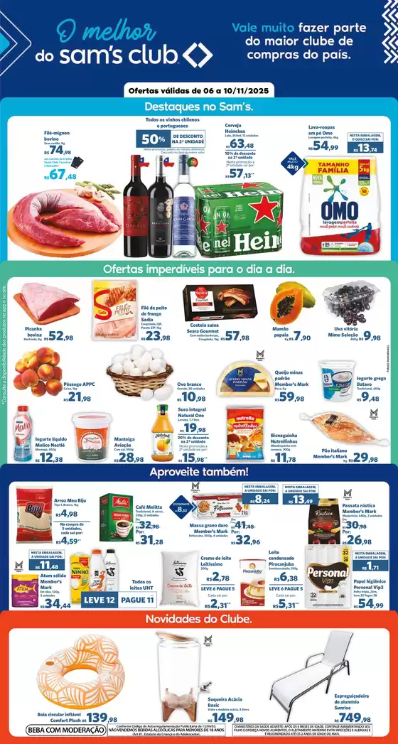 Ofertas especiais atraentes para todos