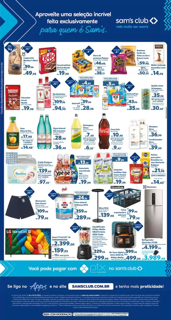 Ofertas especiais atraentes para todos