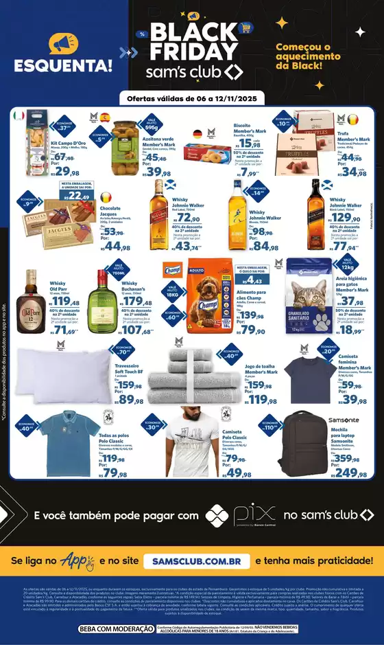 Ofertas e promoções atuais